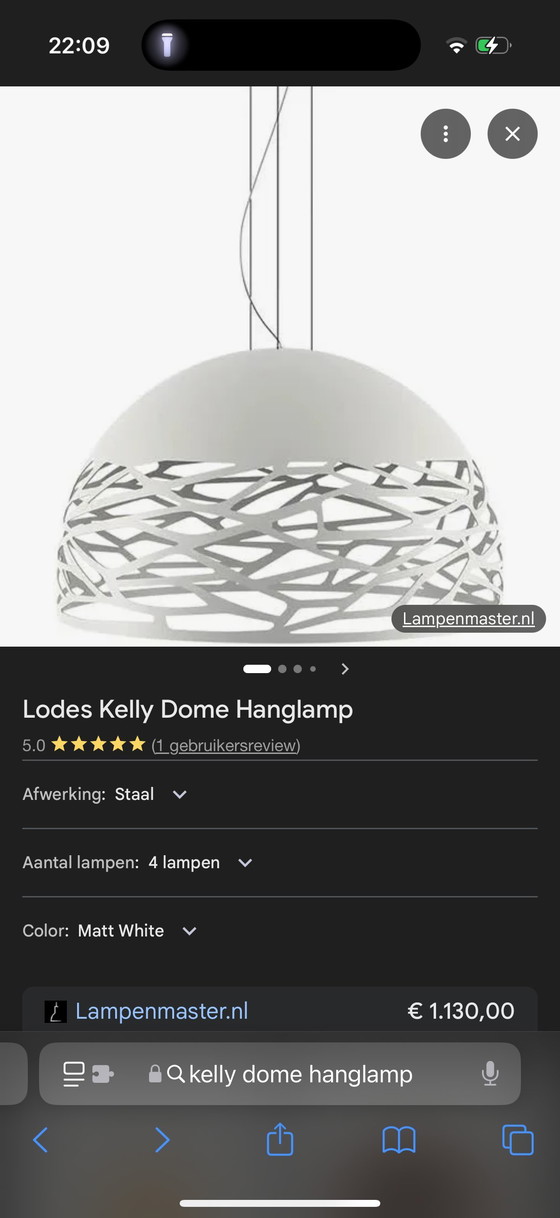 Image 1 of Lámpara colgante Lodes Kelly So5 Ø60