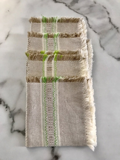 Tovaglioli di cotone vintage