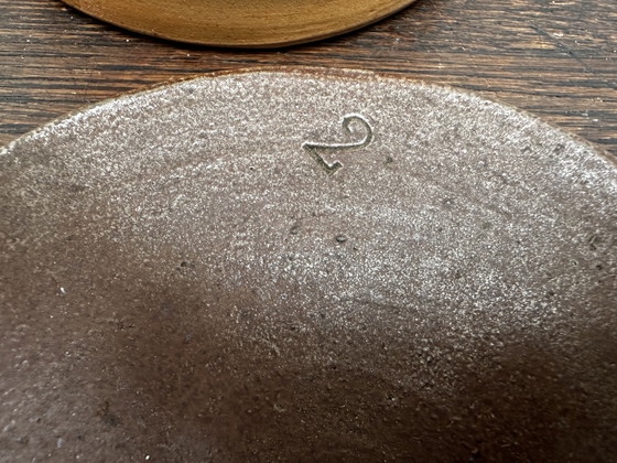 Image 1 of Antica pentola in gres - H 17 cm - arredamento vintage