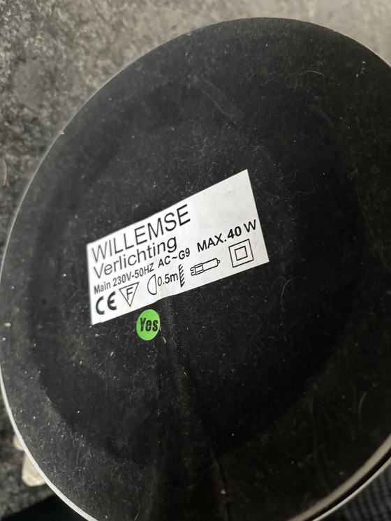 Image 1 of Lampada da tavolo Willemse cromo