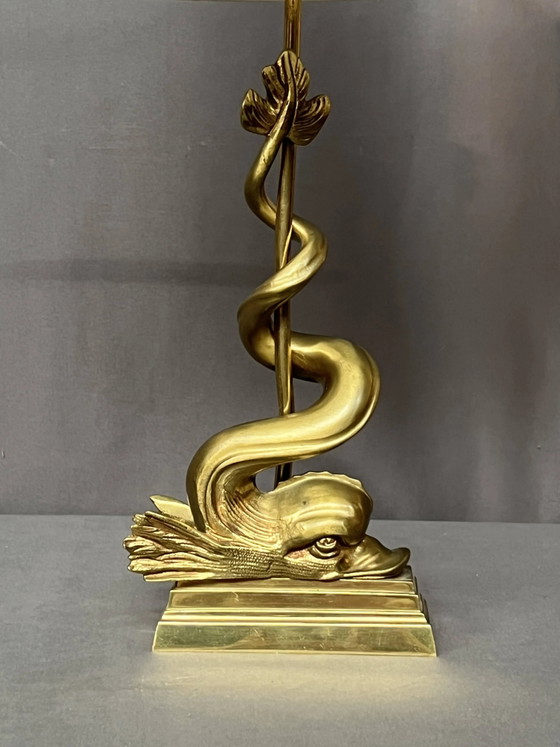 Lampe de table. Bronze massif. (photo 3 of 6)