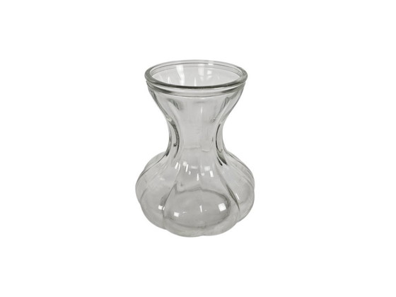 Image 1 of Leerdam Glass - Andries Copier - Vase Jacinthe/Ail - Verre Pressé - Modèle 583 - Années 50