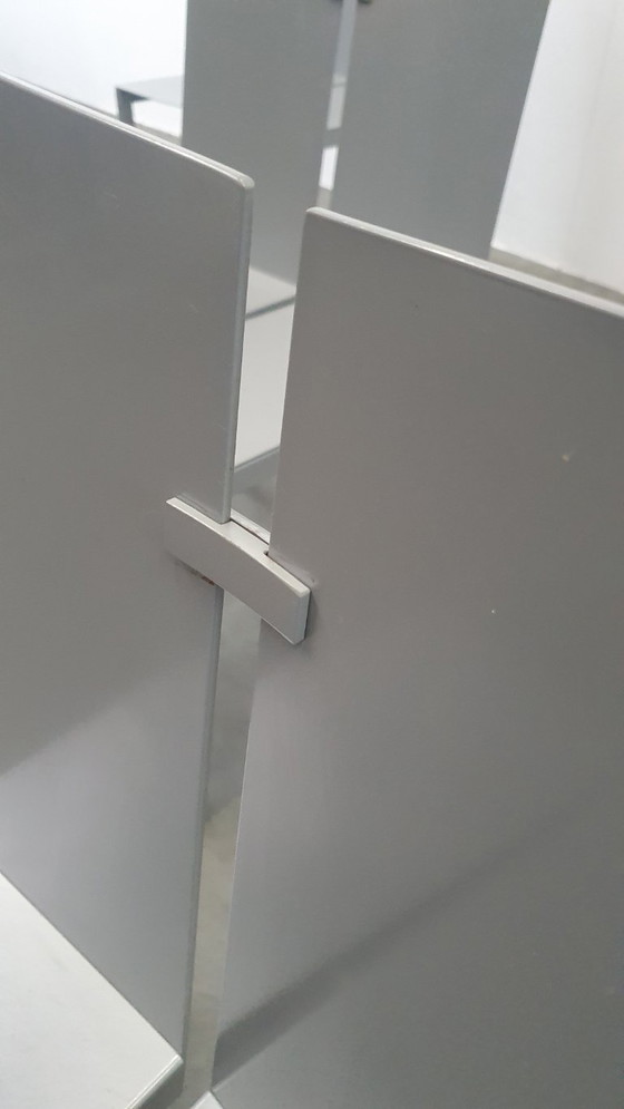 Image 1 of 6x Frans van Praet vintage stoelen belgo chrom 2000s minimalistisch design