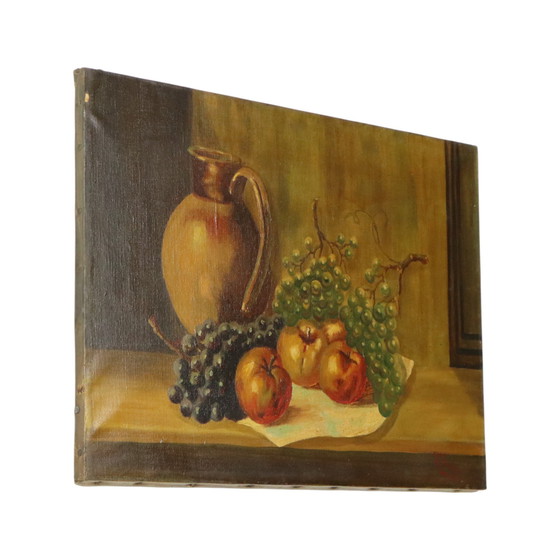 Image 1 of Nature morte aux fruits avec bocal