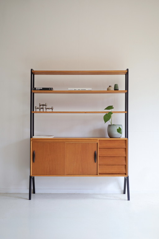 armoire murale en teck