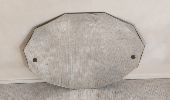 Image 1 of ✨💎 Elegante 12-delige schuine spiegel uit de jaren 40/50 – vintage Art Deco-stijl 💎✨