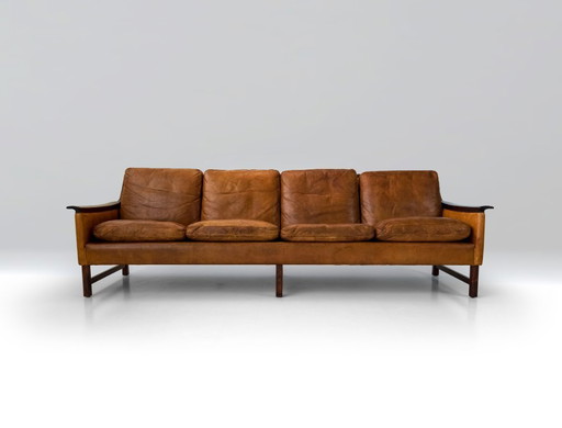 Tørbjørn Afdal – “Minerva” 4-Seater Sofa – Bruksbo, Norway, ca. 1960