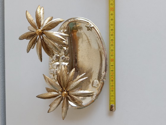 Vintage Palm Tree Jewellery Tray – Hollywood Regency, 1970s/80s – Decorative Objects, Metal (photo 8 of 10)