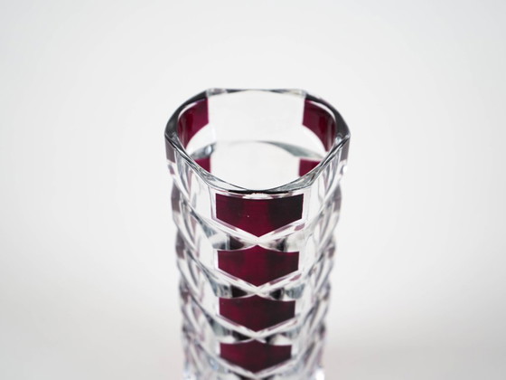 Image 1 of Glass vase, Windsor, French design, 1970s, production: Luminarc, designer: J.G. Durand