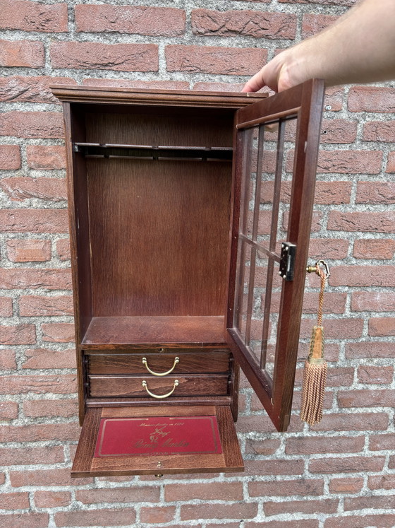 Vetrinetta in legno vintage Rémy Martin per bevande / mobile per cognac – Rémy Martin Cognac (photo 2 of 10)