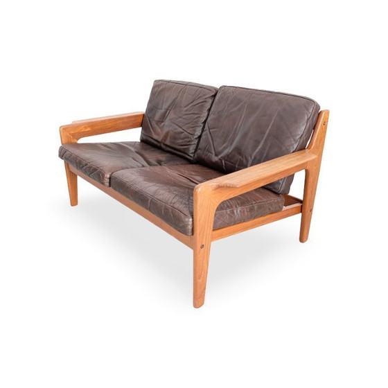 Image 1 of 2x Arne Wahl Iversen Midcentury Sofa Comfort Vintage Tweezitsbank