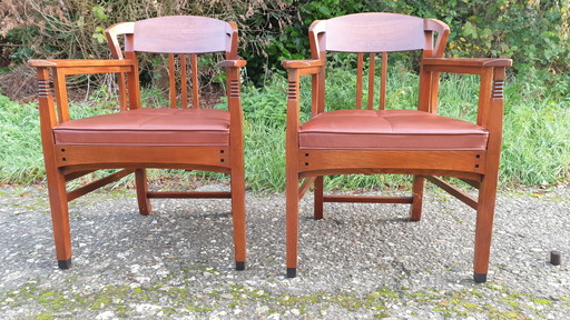 Copy of Schuitema Jugendstil Armchairs