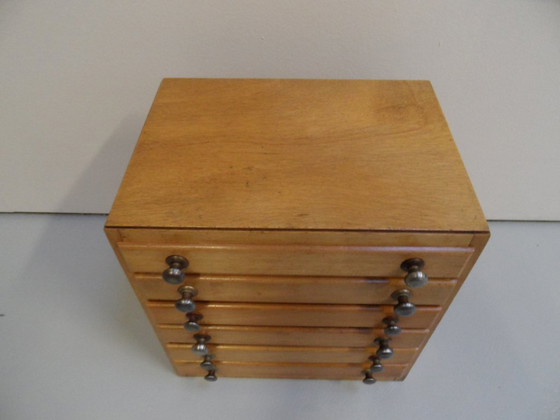 Image 1 of Vintage ladekastje horlogemaker
