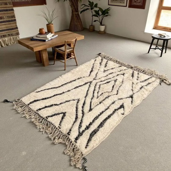 Berber Marokkaans vloerkleed 200cm x 300cm – Vloerkleden en tapijten, Wool (photo 9 of 9)