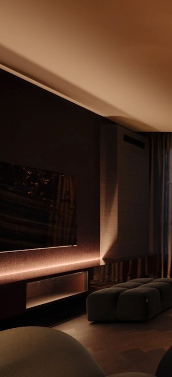 Image 1 of Rimadesio wall unit with display case