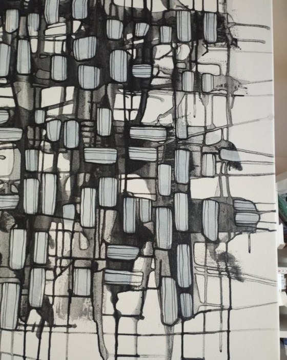 Image 1 of Natia Antadze Abstract Composition XXL