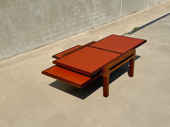 Image 1 of Bernard Vuarnesson modular Tetra coffee table – Bellato ca. 1980