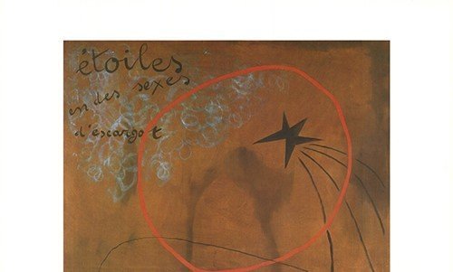 Image 1 of Joan Miró - Etoiles En Des Sexes D´Escargot, Lámina 1925