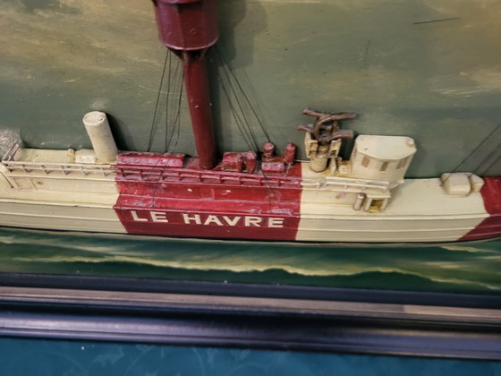 Image 1 of Schilderij 'Country Corner', bootdecoratie, Le Havre