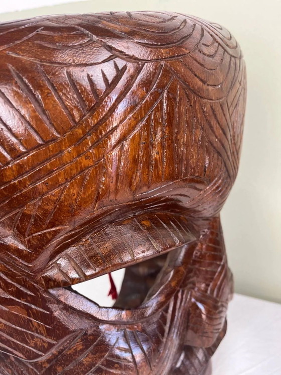Handgefertigte afrikanische Maske – Wanddekoration, Wood (photo 10 of 14)