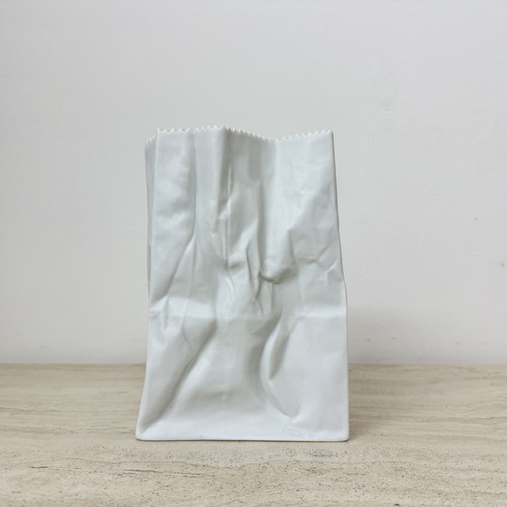 Image 1 of Rosenthal Paper Bag Vase by Tapio Wirkkala, 1970’s