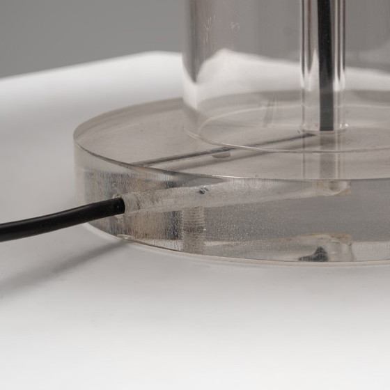 ABN Table Lamp by Aldo Van De Nieuwelaar, The Netherlands, 1975 – Plexiglass (photo 9 of 12)