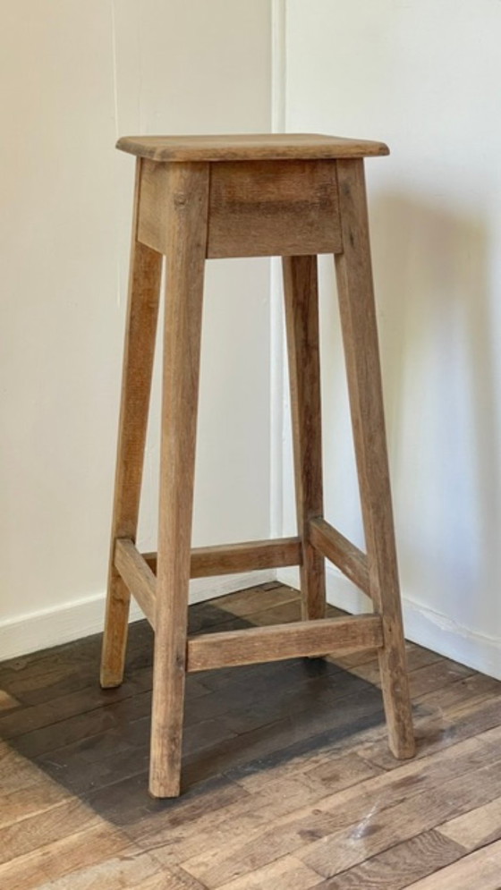 Vintage Oak Craftsman's Stand – Nightstands, Wood (photo 27 of 29)