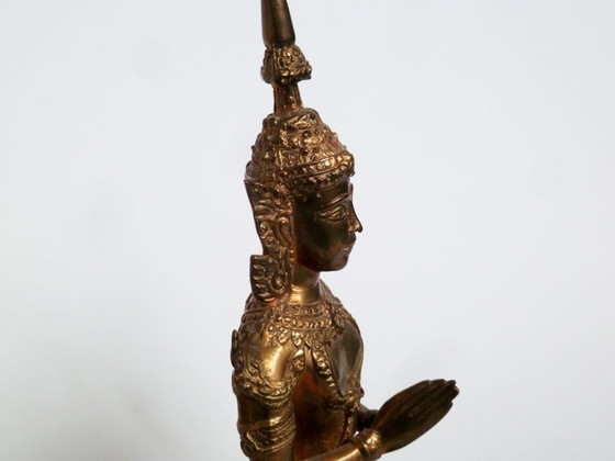 Image 1 of Coppia di statuette tailandesi di Theppanon