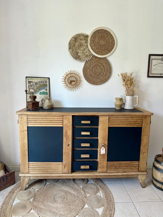 Credenza stile René Gabriel, patinata – Credenze, Wood (photo 14 of 15)