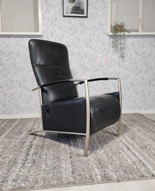 Skalma Evolution lederen design relaxfauteuil – handmatig verstelbaar