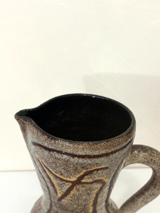 Image 1 of Mid-century Accolay ceramic vase, signed