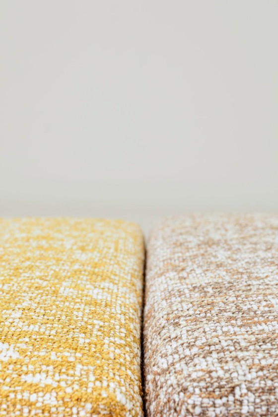 Image 1 of Juego de 2 sillas infantiles taburetes granola color marrón amarillento