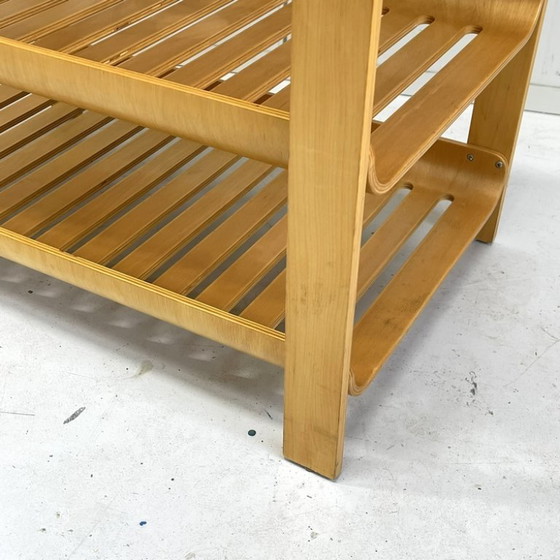Image 1 of Table, banc et armoire vintage IKEA R. Clack en bois s90