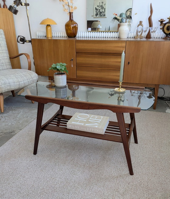 Image 1 of Vintage, mid-century teak coffee table