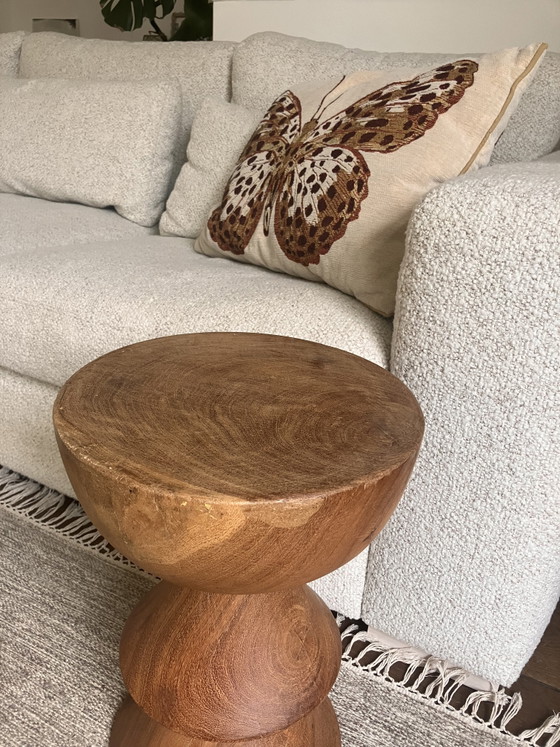 Pols Potten Skirt Stool / Side table Wood (photo 3 of 8)