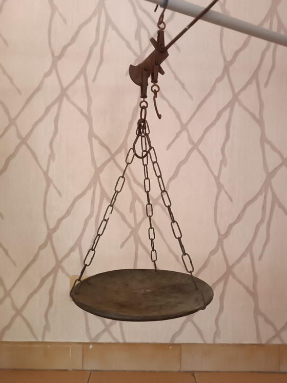 Antique scale, Decorative Objects, Iron, Metal, Brown (photo 6 of 8)