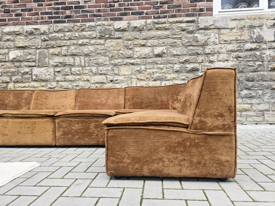 Image 1 of Modulaire bank, vintage jaren 60/70, banken, fauteuils, zitgroep in mid-century stijl, suite, sofaset