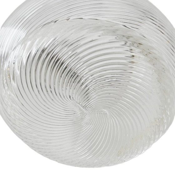 Image 1 of Vintage ice bucket Fries wire glass chrome 1960's