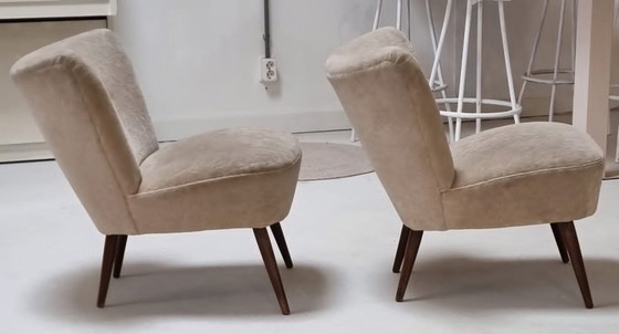Image 1 of Mid Century cocktailstoelen