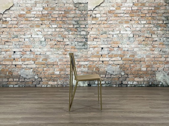 HAY Petit Standard Set di 6 - Olive | Daniel Rybakken, Sedie da pranzo, Metallo, Legno, Verde (foto 8 di 12)