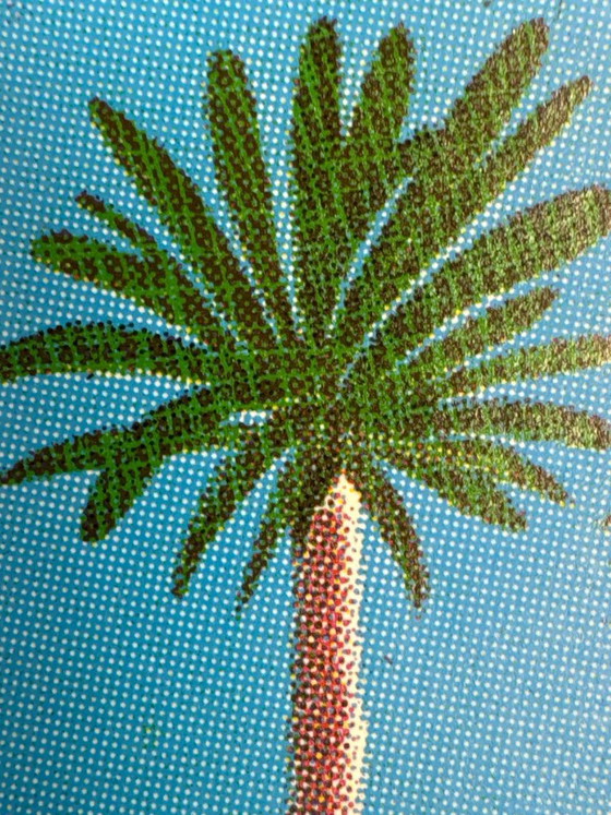 Image 1 of Freiheit statt Sozialismus - Die Grünen – 1990 – Original Vintage Political Poster by F.K. Waechter(after Hockney) – Pop Art – 8