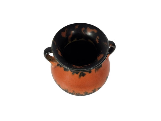 Arnhemsche Fayencefabriek (Arnhem) - Art Deco - Drip Glaze - Signed - Holland - 1930s – Vases, Ceramic (photo 4 of 8)