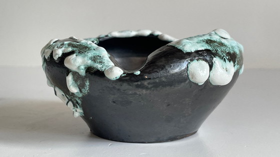 Image 1 of Cyclops Ceramic Ashtray Annecy France Vintage