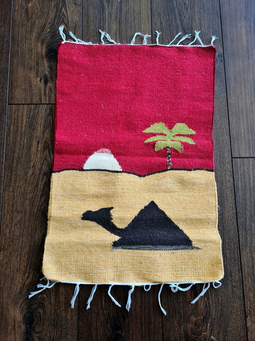 Alfombra tejida a mano Kelima