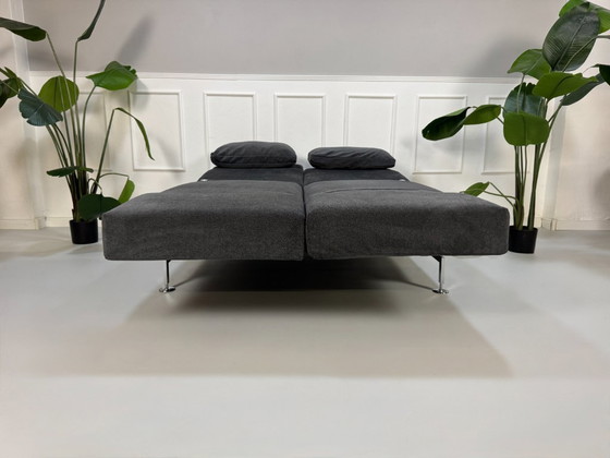 Image 1 of Brühl Moule Small Sofa Stoff Grau Gästebett