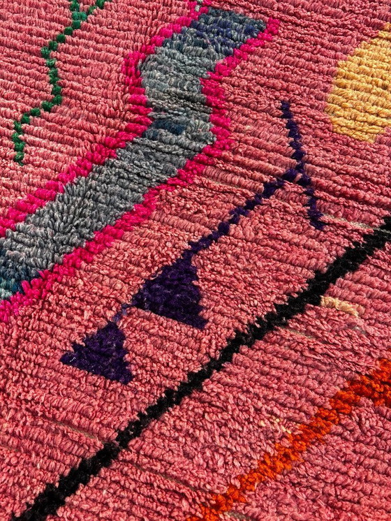 Image 1 of Colorful Moroccan Berber Rug 190x300 cm– Handwoven Boujad Wool Carpet