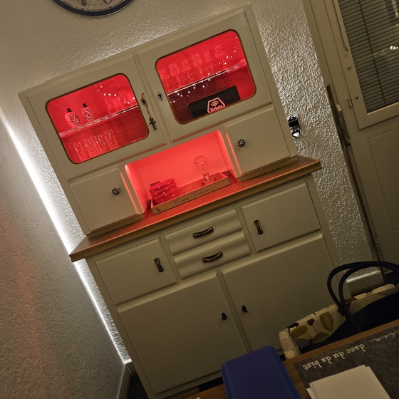 Kitchen Buffet, 1950s - 1960s, Restored – Cabinets, Ceramic, Glass (photo 15 of 15)