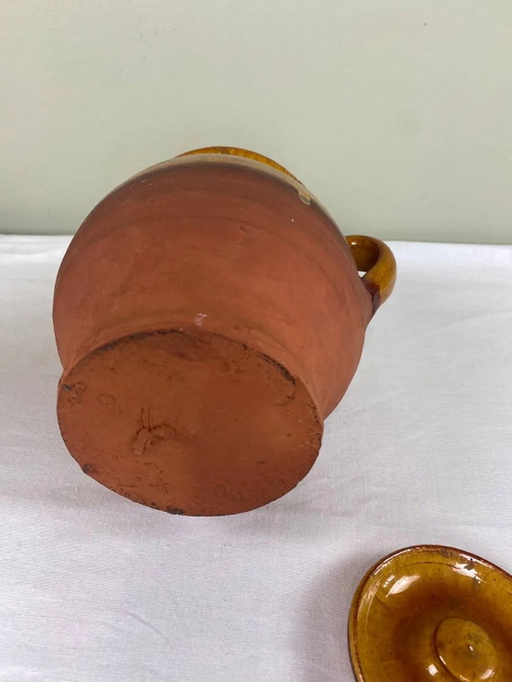 Ochre terracotta water bottle – Glass & Decanter (photo 12 of 12)