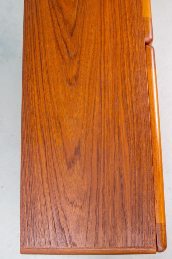 Image 1 of Vintage teak display chest of drawers highboard sideboard Danish