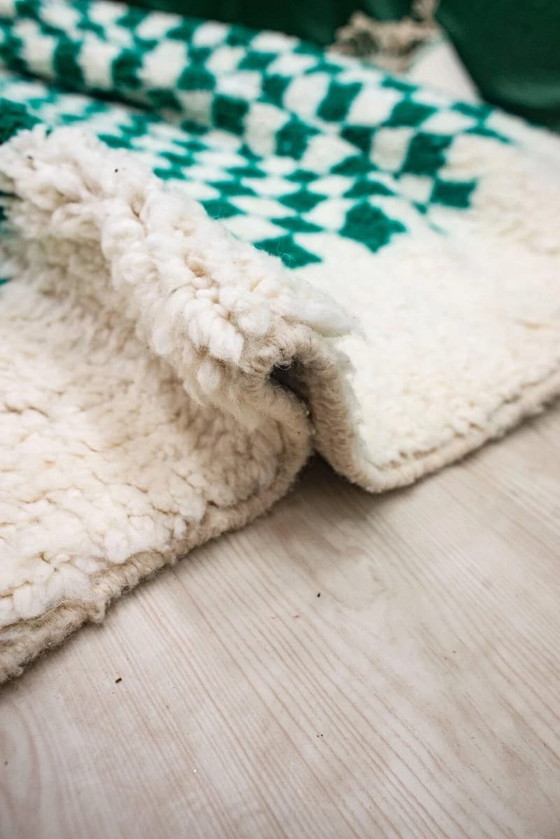 Handmade Moroccan Berber Rug, Traditional Craftsmanship, Size 1.5/2.5 M – Aime Té, Rugs & carpets, Wool (photo 8 of 9)